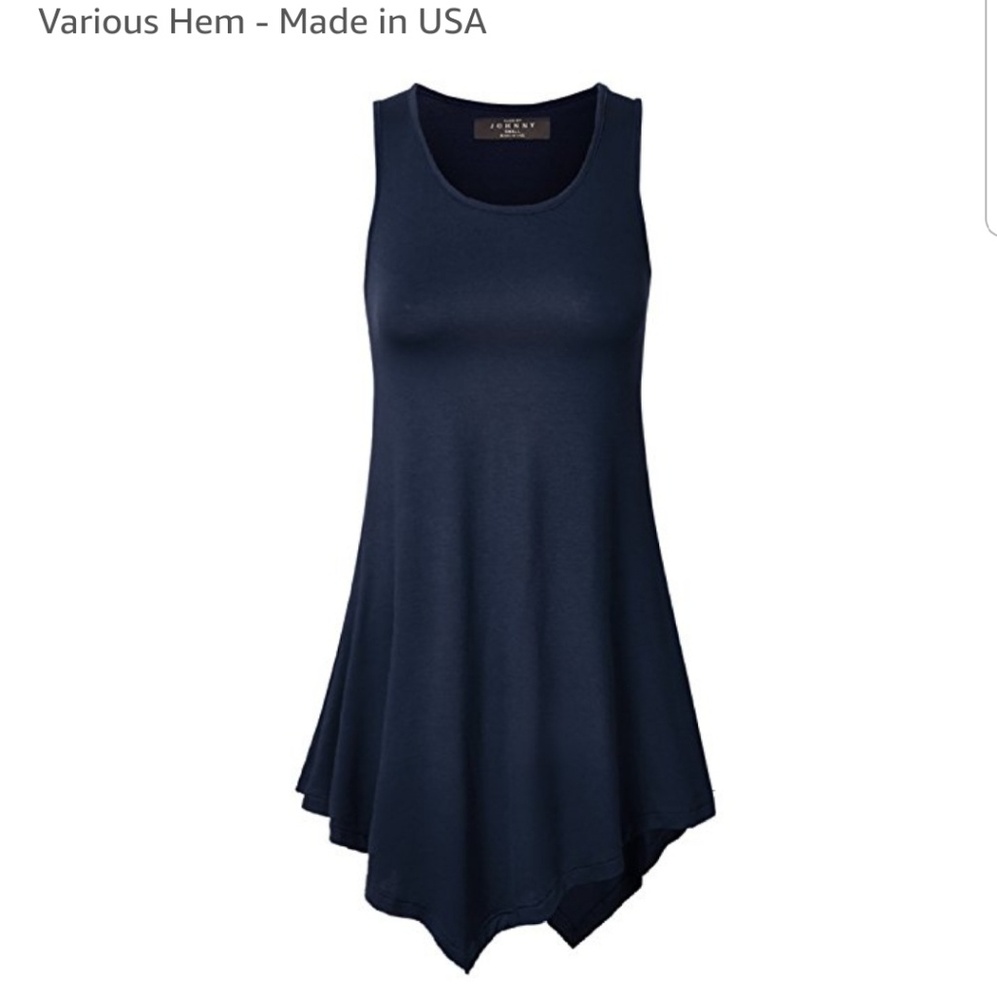Sleeveless Tunic MBJ Size XXL